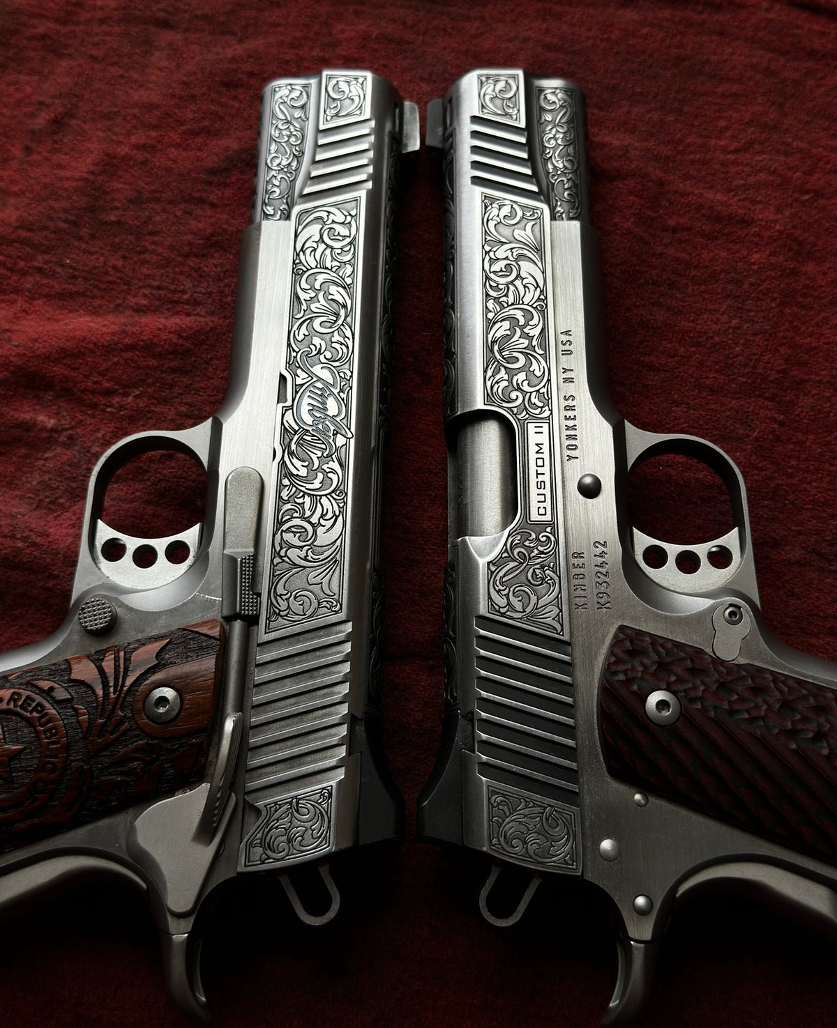 Laser engraved custom piece